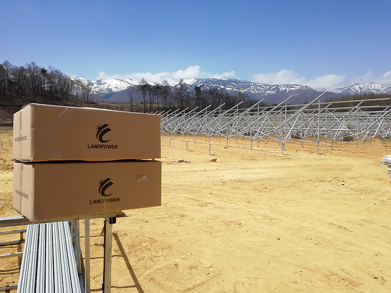 Landpower 9.6 MW Gound Mounting  Japan